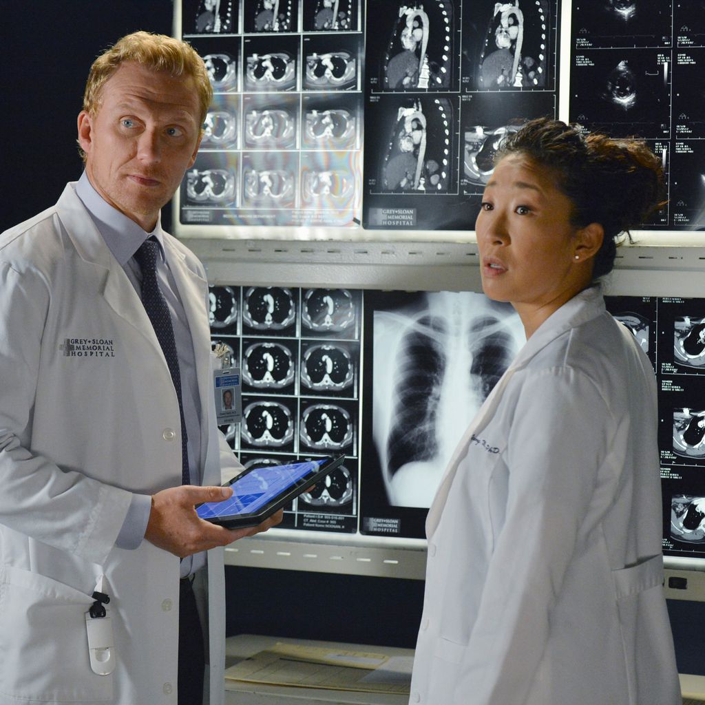 Kevin McKidd und Sandra Oh als Owen Hunt und Cristina Yang bei "Grey's Anatomy"