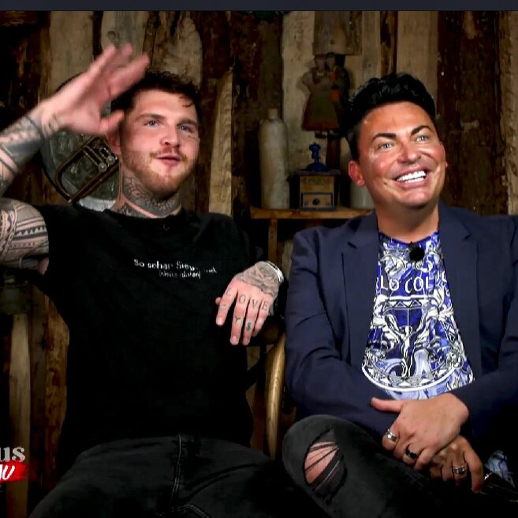 Kevin Platzer alias Flocke und Matthias Mangiapane bei "Forsthaus Rampensau" Germany 2024