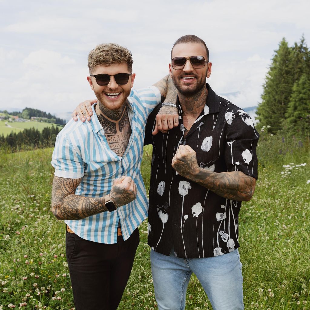 Kevin Platzer und Diogo Sangre