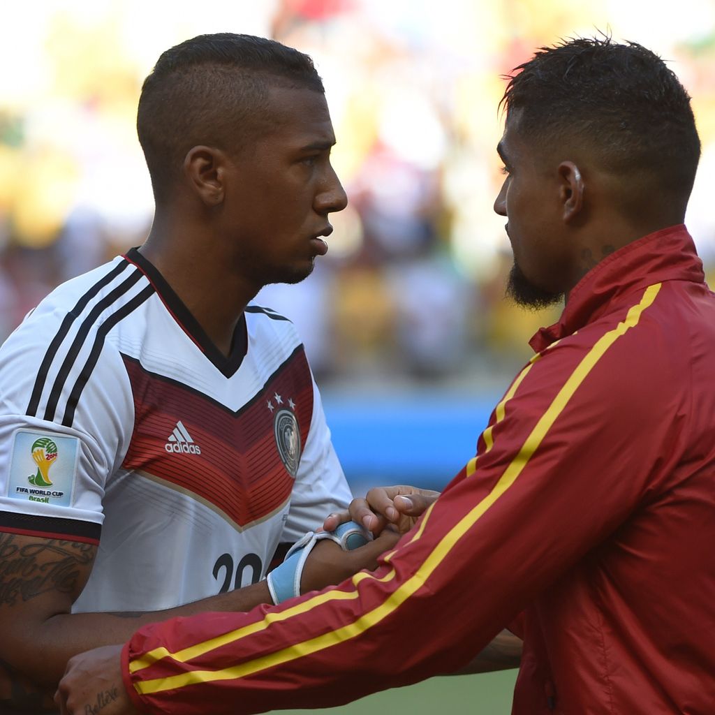 Jérôme Boateng und Kevin Prince Boateng