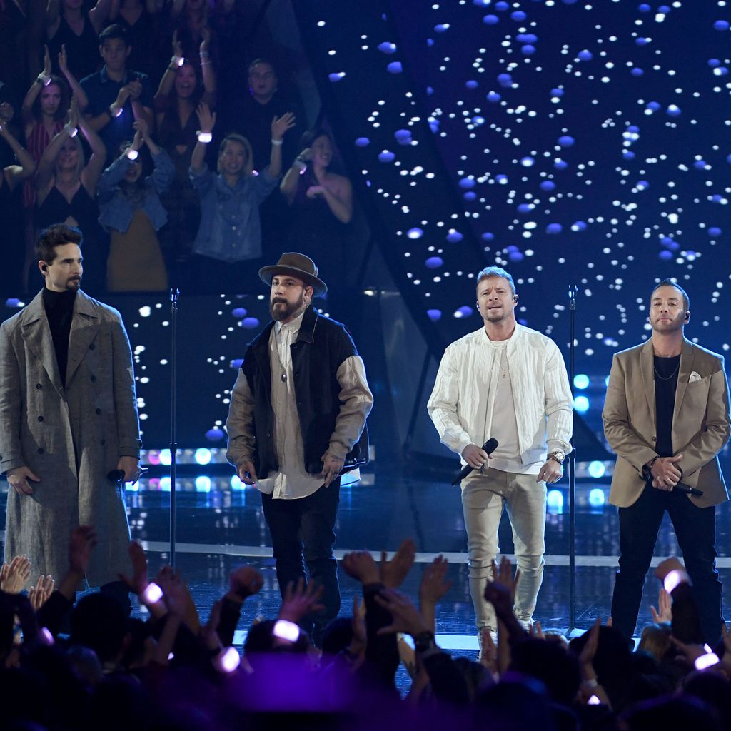 Kevin Richardson, Howie Dorough, Nick Carter, Brian Littrell und A.J. McLean, 2019