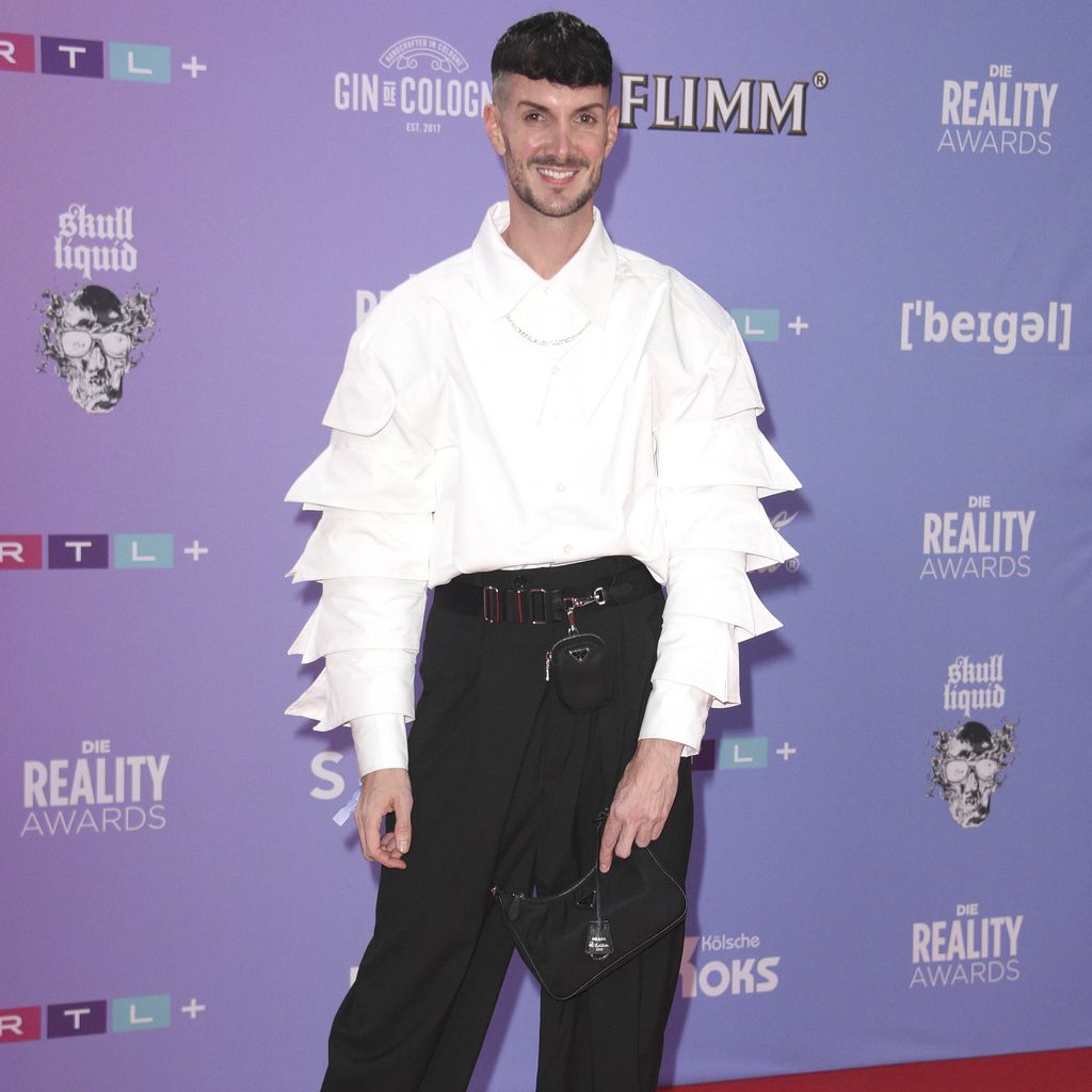 Kevin Schäfer bei den Reality Awards 2024 in den MMC Studios Köln