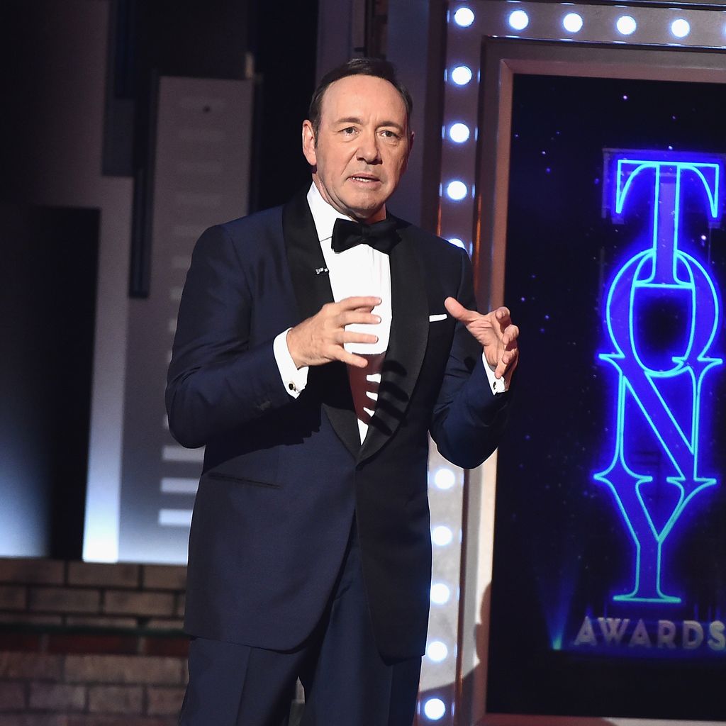 Kevin Spacey als Moderator bei den Tony Awards