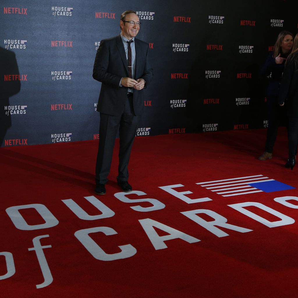 Kevin Spacey bei der "House of Cards"-Premiere 2015