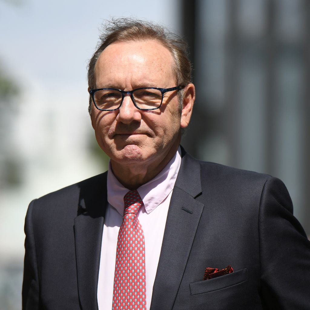 Kevin Spacey vorm Gericht in London im Juli 2023