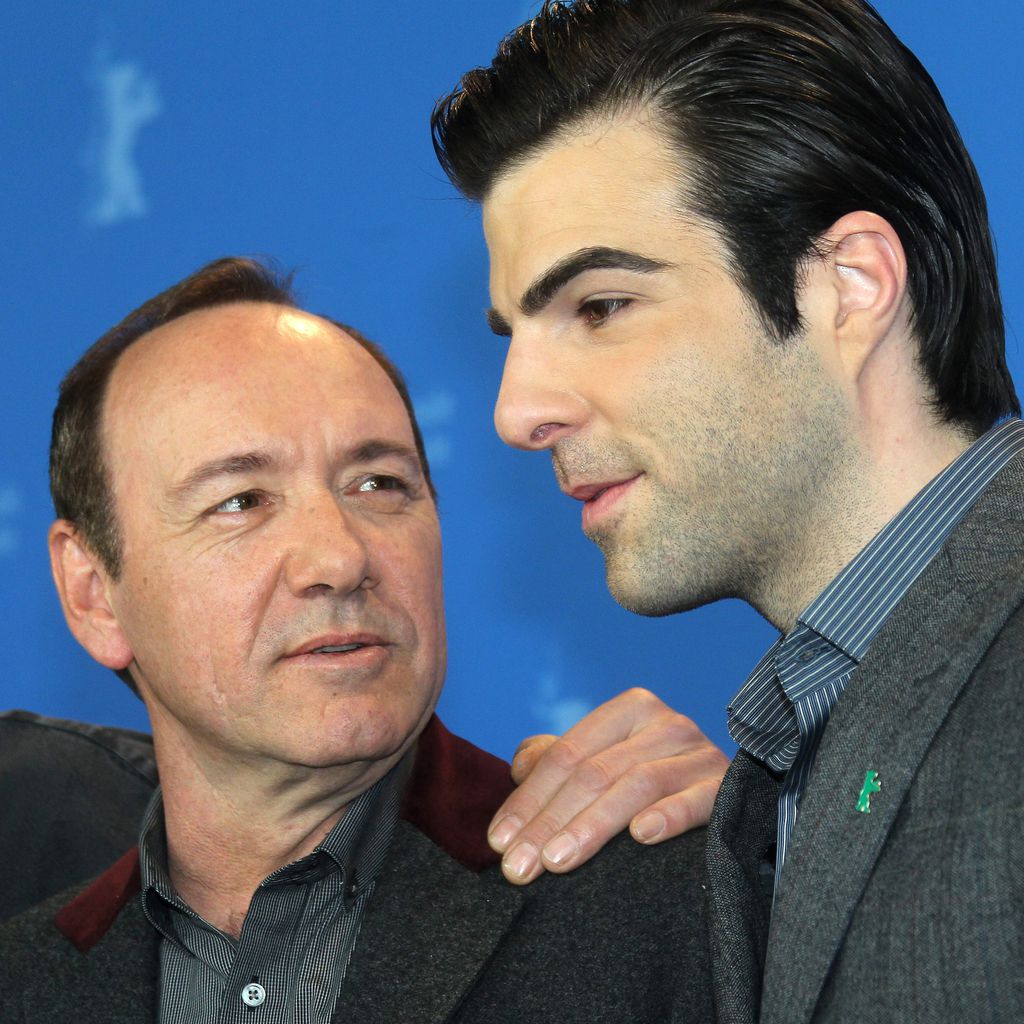 Kevin Spacey und Zachary Quinto im Jahr 2011