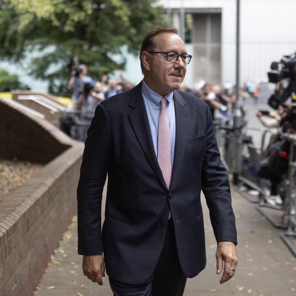 Kevin Spacey vor dem Gericht in London, Juni 2023