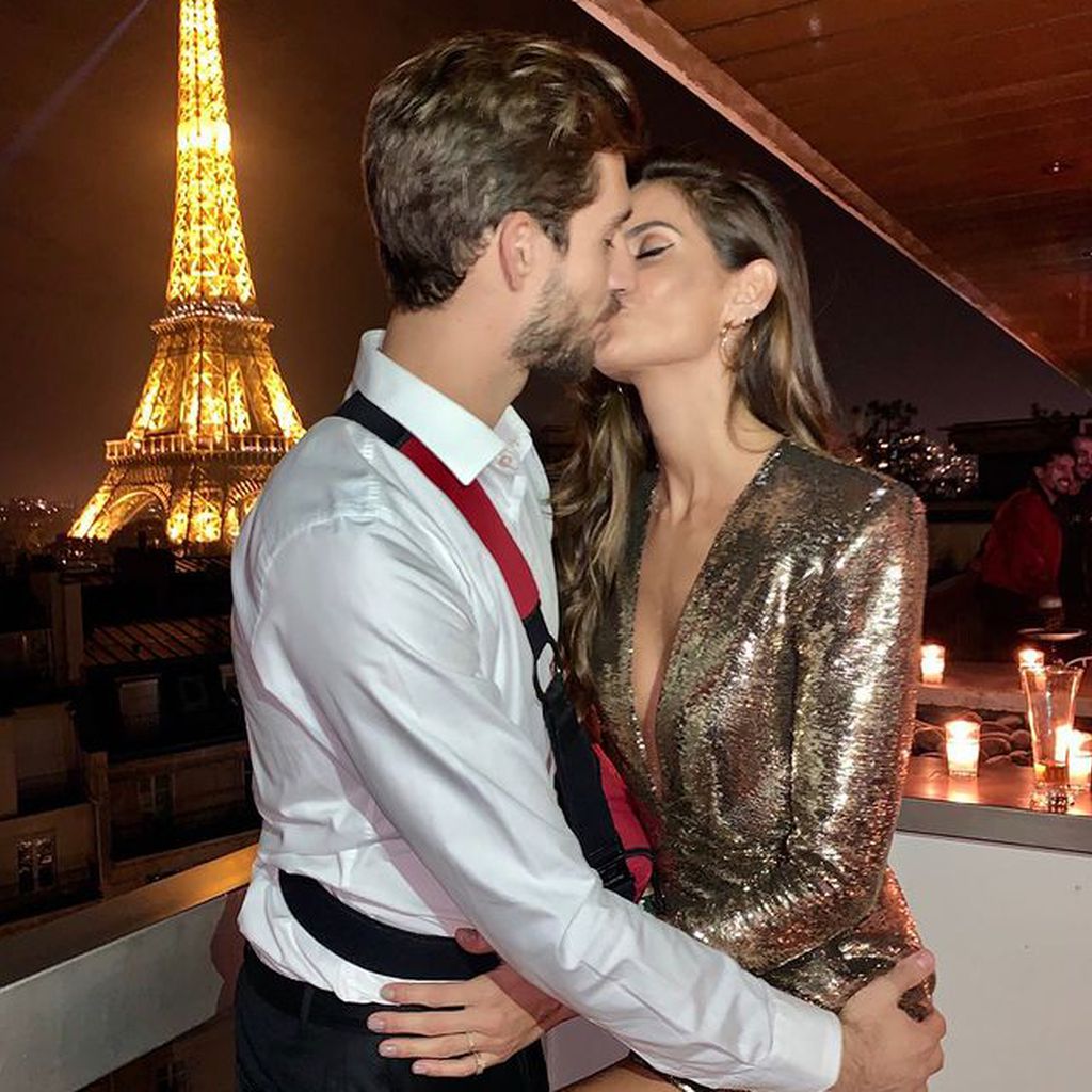 Kevin Trapp und Izabel Goulart im Oktober 2021