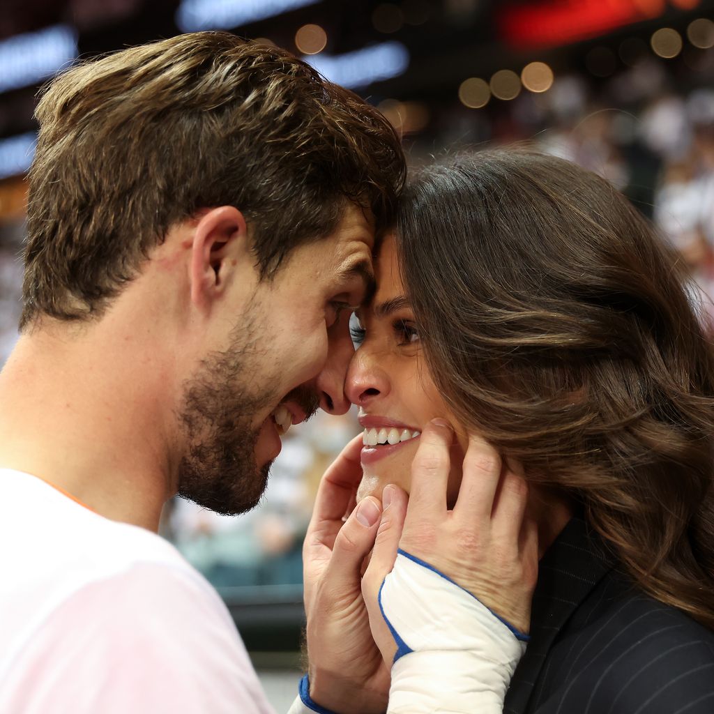 Kevin Trapp und seine Freundin Izabel Goulart im Mai 2022
