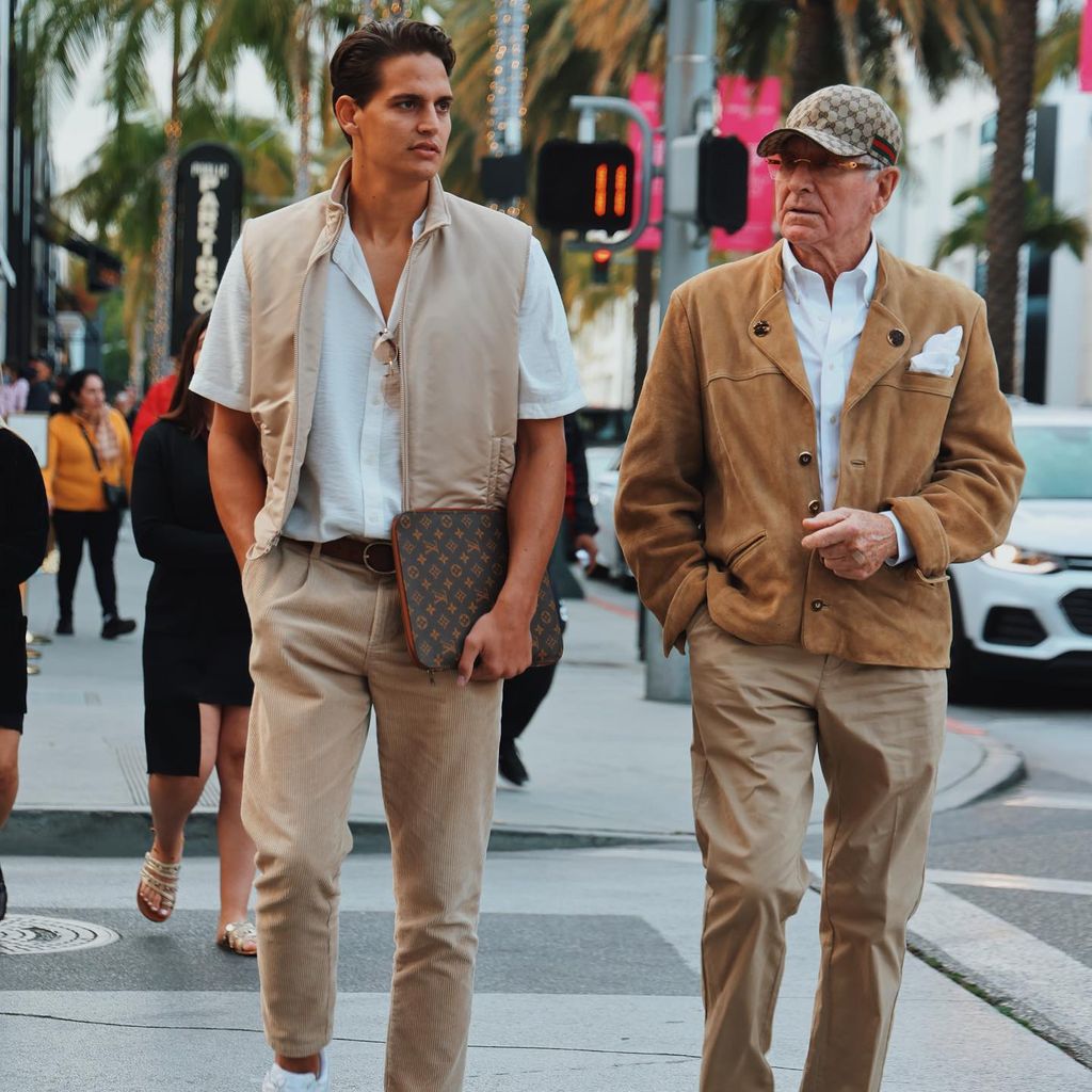 Kevin und Frédéric von Anhalt in Los Angeles
