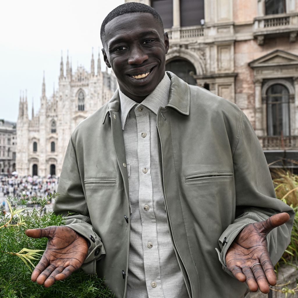 TikToker Khaby Lame im September 2024 in Milan