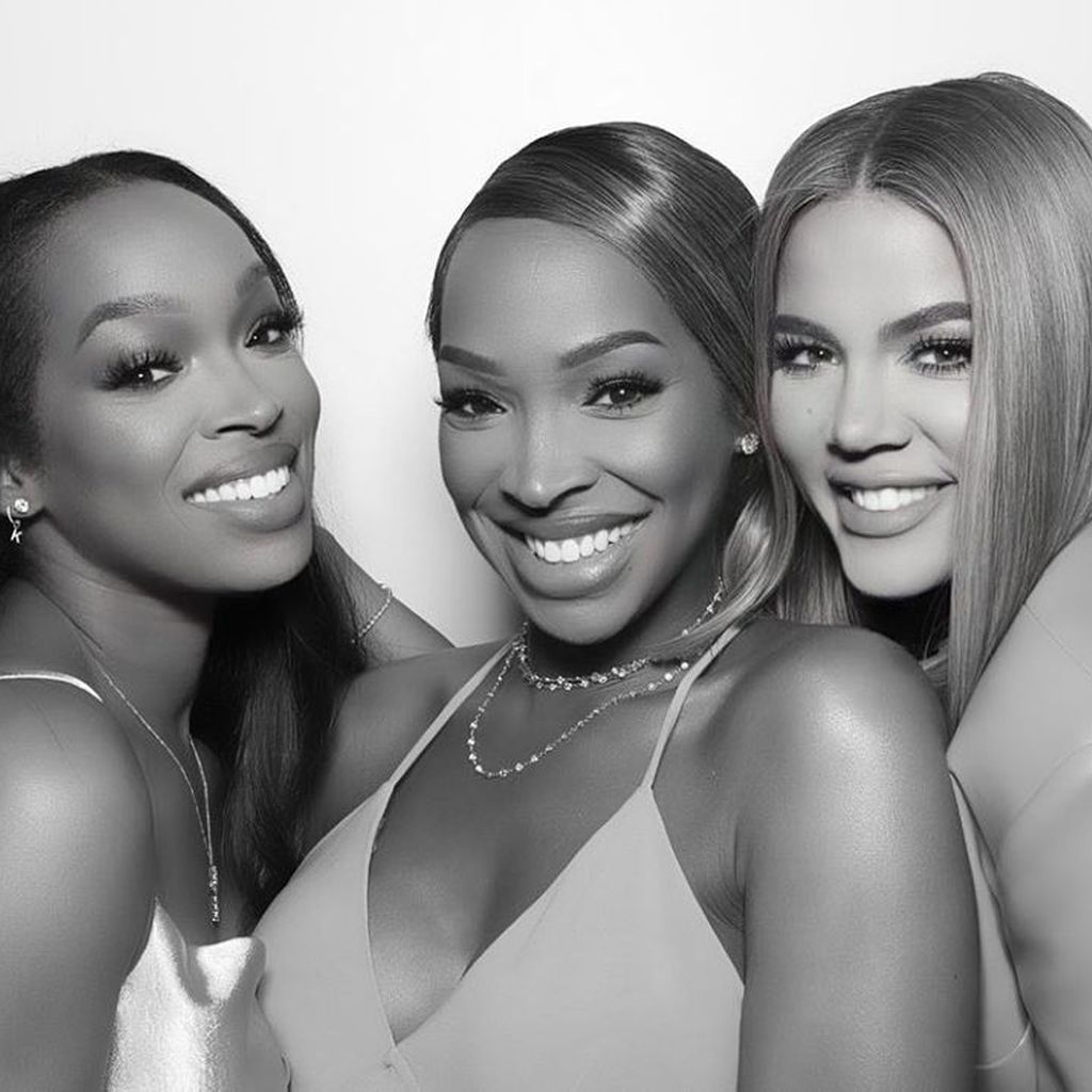 Khadija und Malika Haqq und Khloe Kardashian
