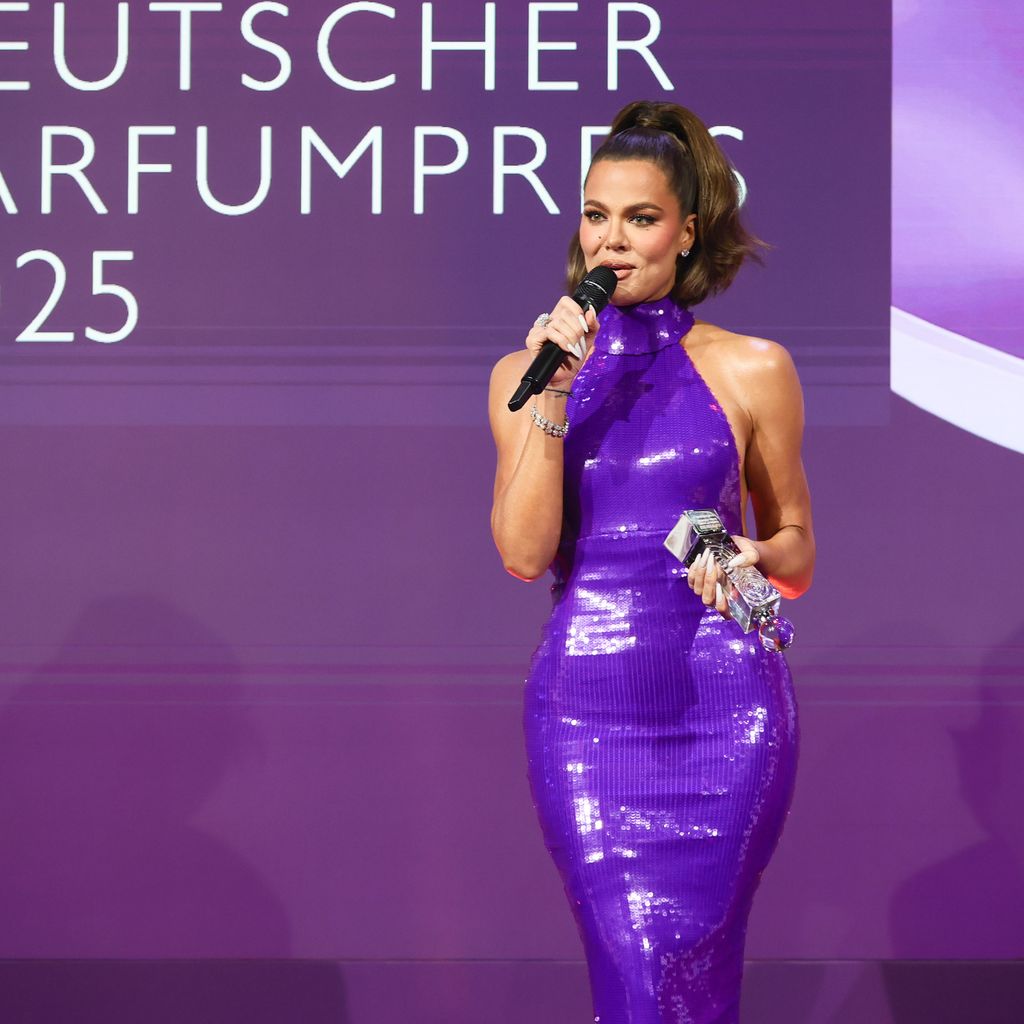 Khloé Kardashian bei der Duftstars 2025 Gala in Düsseldorf