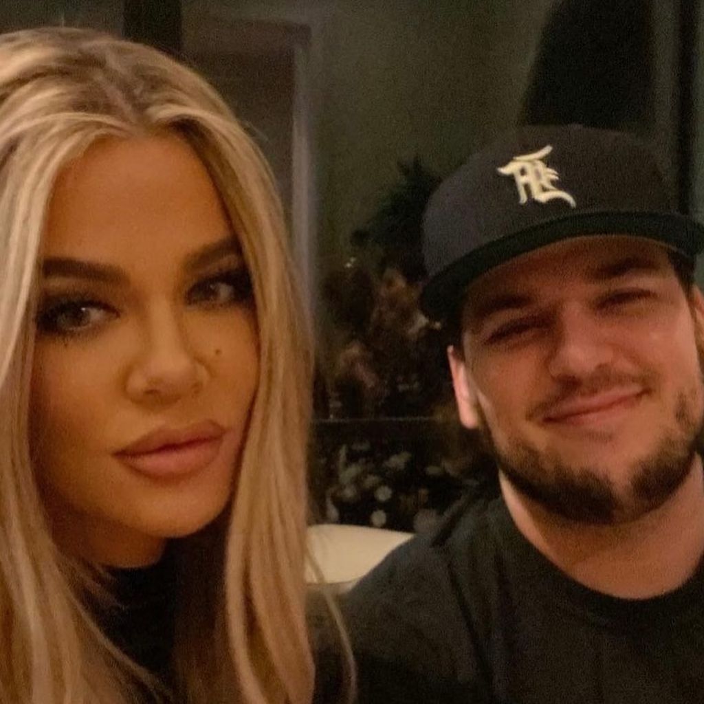 Khloé Kardashian und ihr Bruder Robert Kardashian