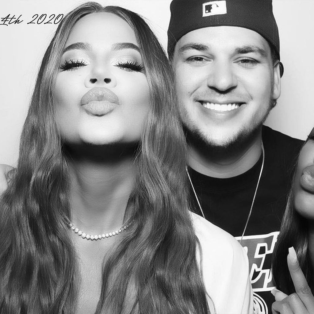 Khloé Kardashian, Rob Kardashian und Malika Haqq
