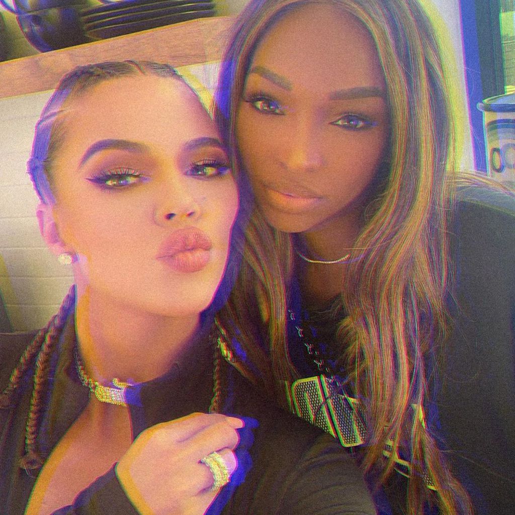 Khloé Kardashian und Malika Haqq im Juni 2020