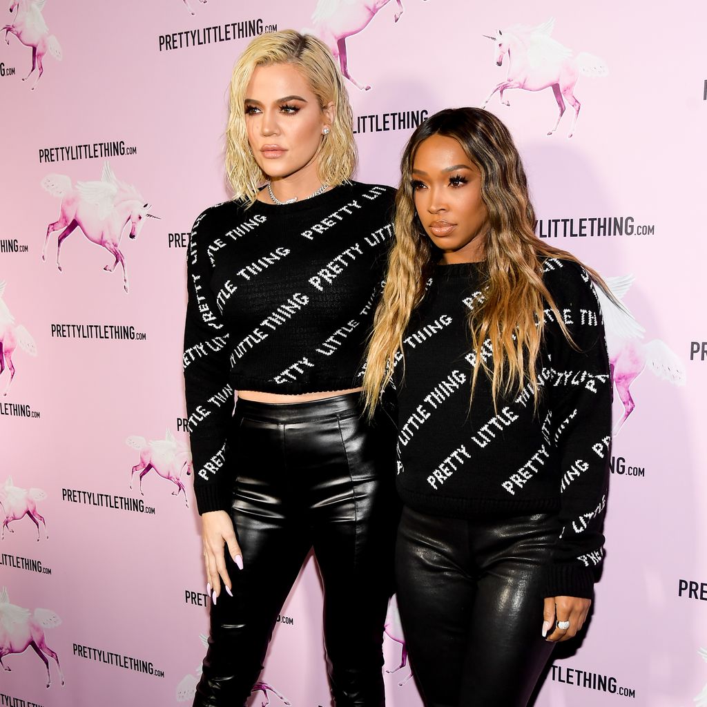Khloé Kardashian und Malika Haqq im Februar 2019