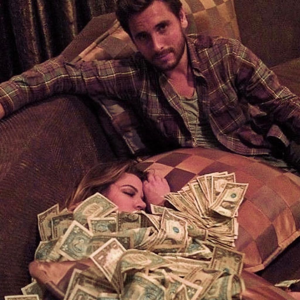 Khloé Kardashian und Scott Disick