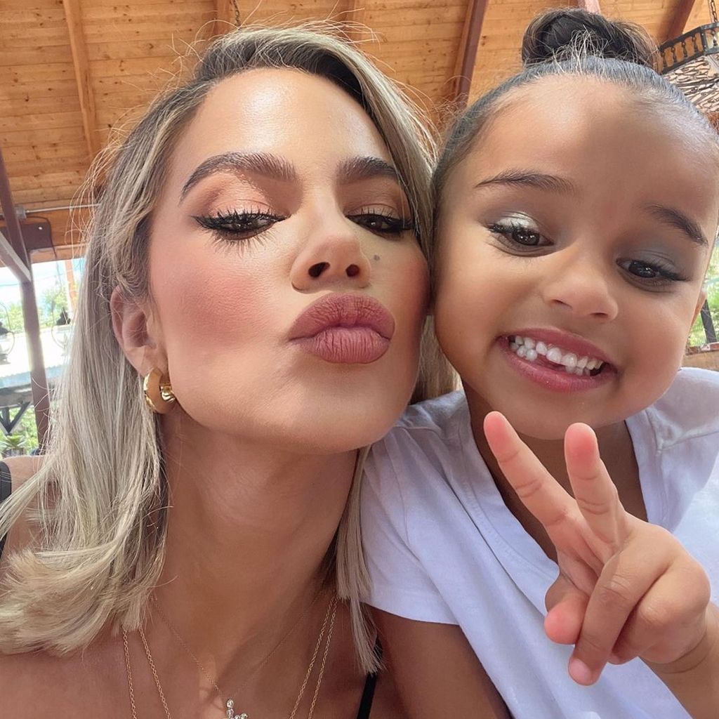 Khloé Kardashian und ihre Nichte Dream im Juni 2021