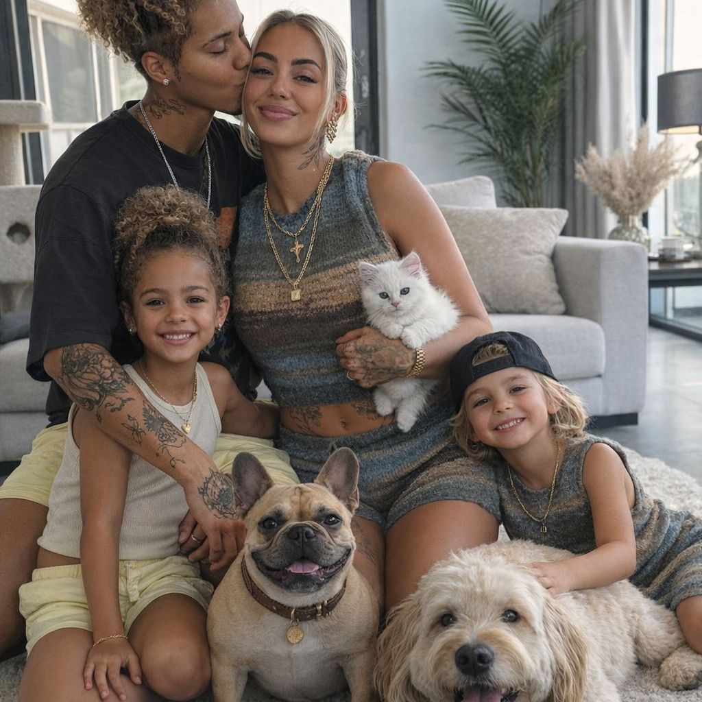 KI-Foto von Carina Nagel und Chika Ojiudo-Ambrose