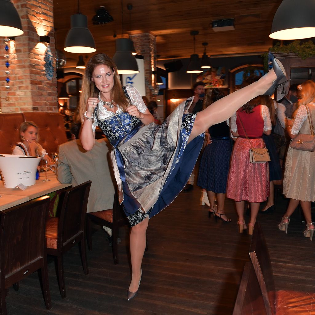 Kickboxerin Marie Lang in München im September 2020
