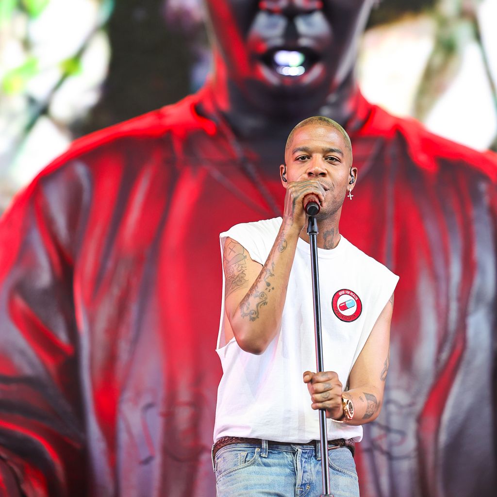 Kid Cudi im April 2024 in Indio, Kalifornien