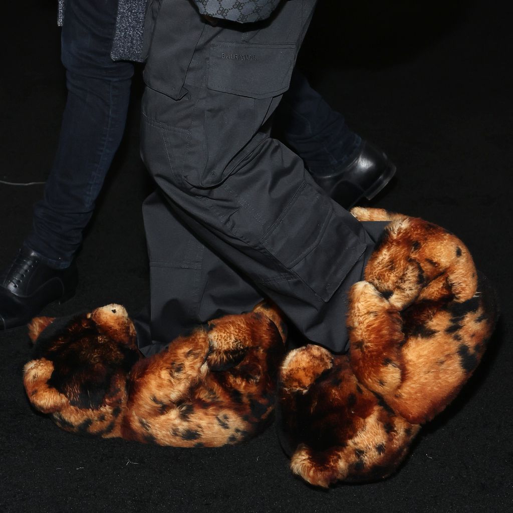Kid Cudis Teddybär-Slipper