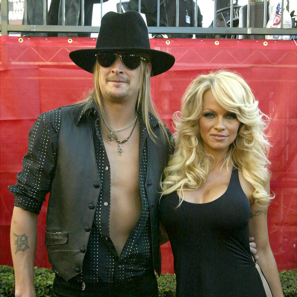 Kid Rock und Pamela Anderson im November 2003