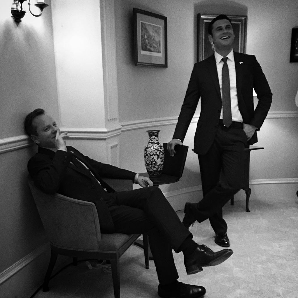 Kiefer Sutherland und Adan Canto