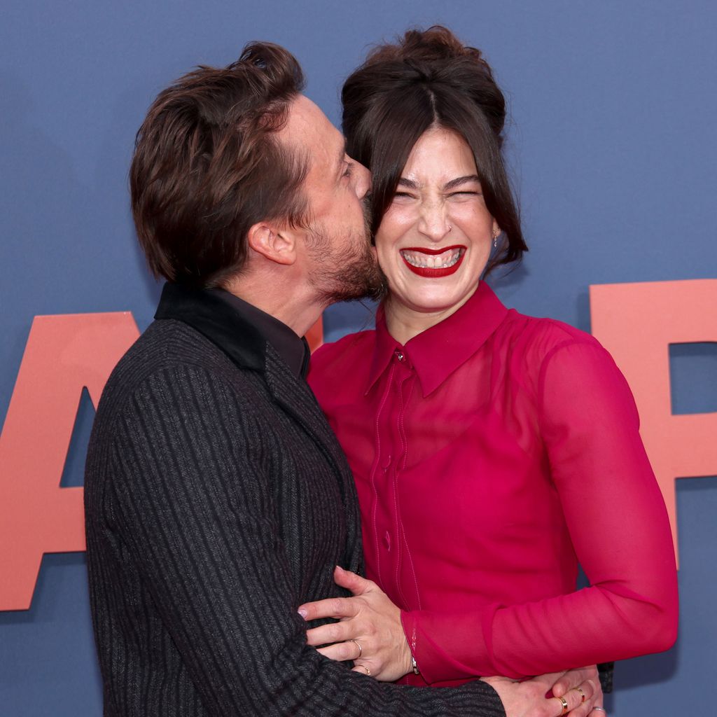 Kieran Culkin und Jazz Charton bei der Premiere von "A Real Pain" im Oktober 2024