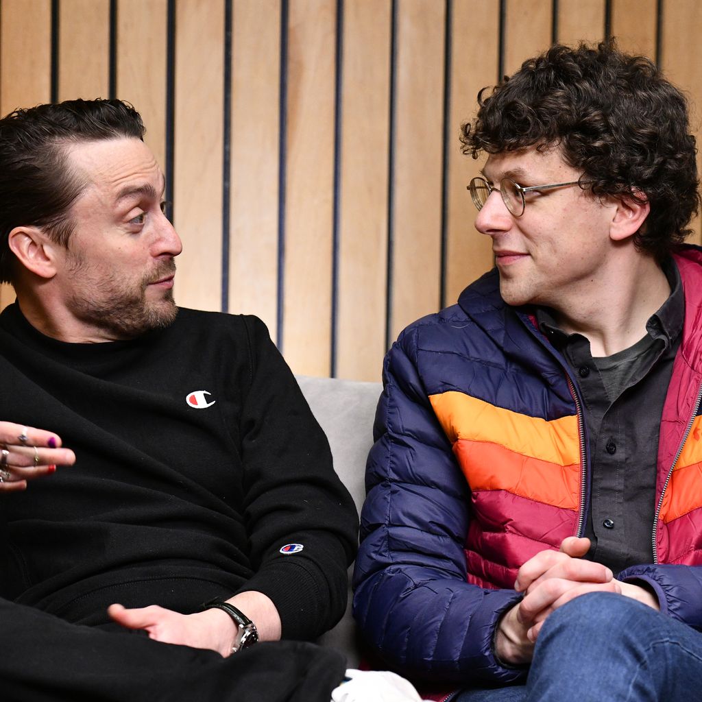 Kieran Culkin und Jesse Eisenberg bei der Eröffnung des Sundance Film Festival 2024