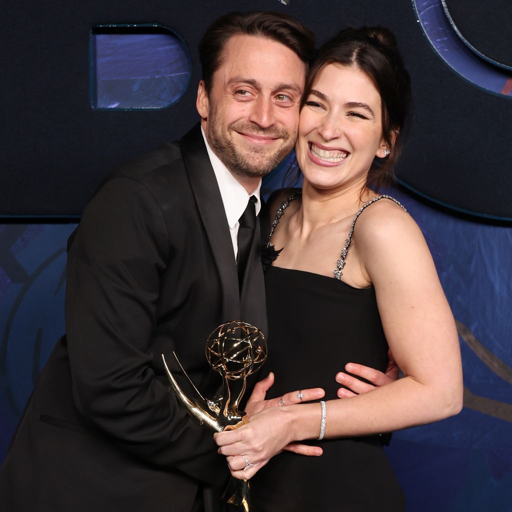 Kieran Culkin, Schauspieler, mit seiner Frau Jazz