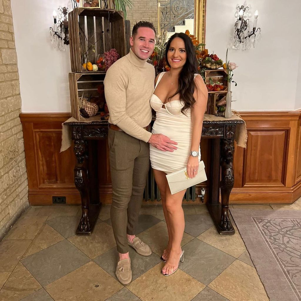 Kieran Hayler mit seiner Verlobten Michelle
