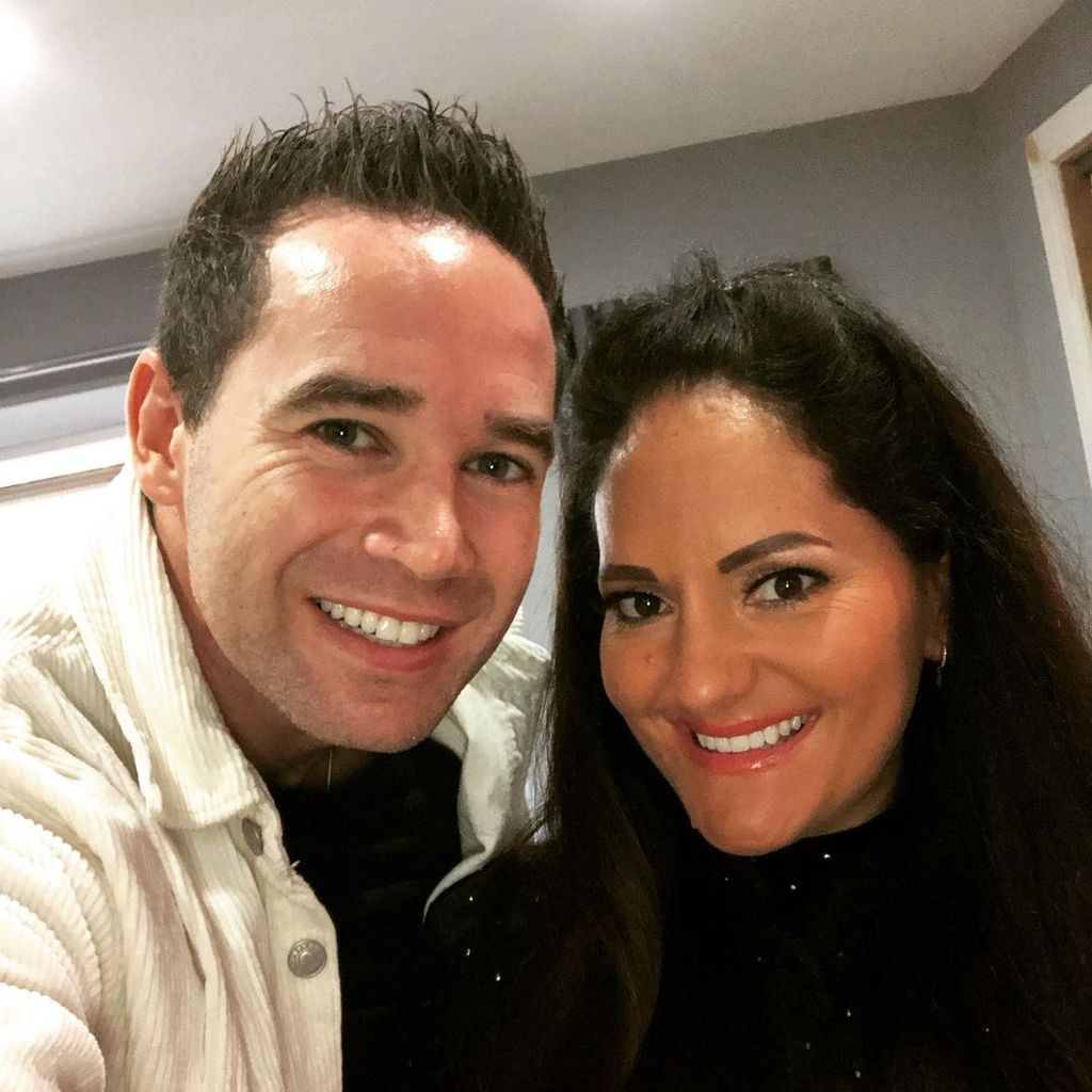 Kieran Hayler mit Michelle Pentecost, Januar 2023