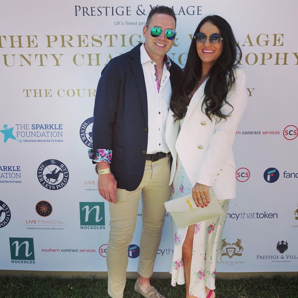 Kieran Hayler und seine Verlobte Michelle Pentecost