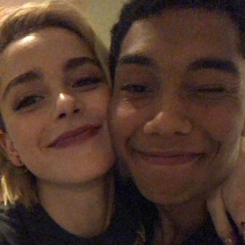 Kiernan Shipka und Chance Perdomo, Schauspieler