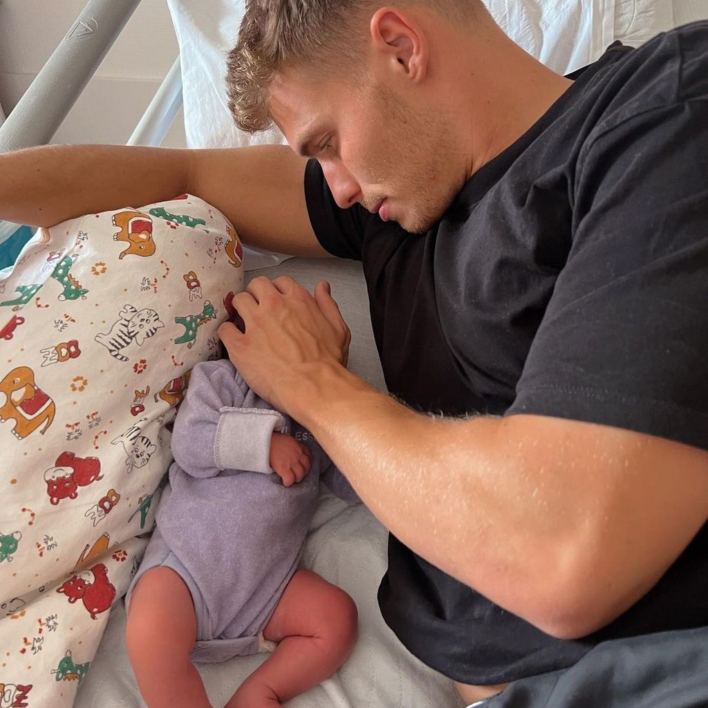 Kim-Denise Langs Baby und ihr Verlobter