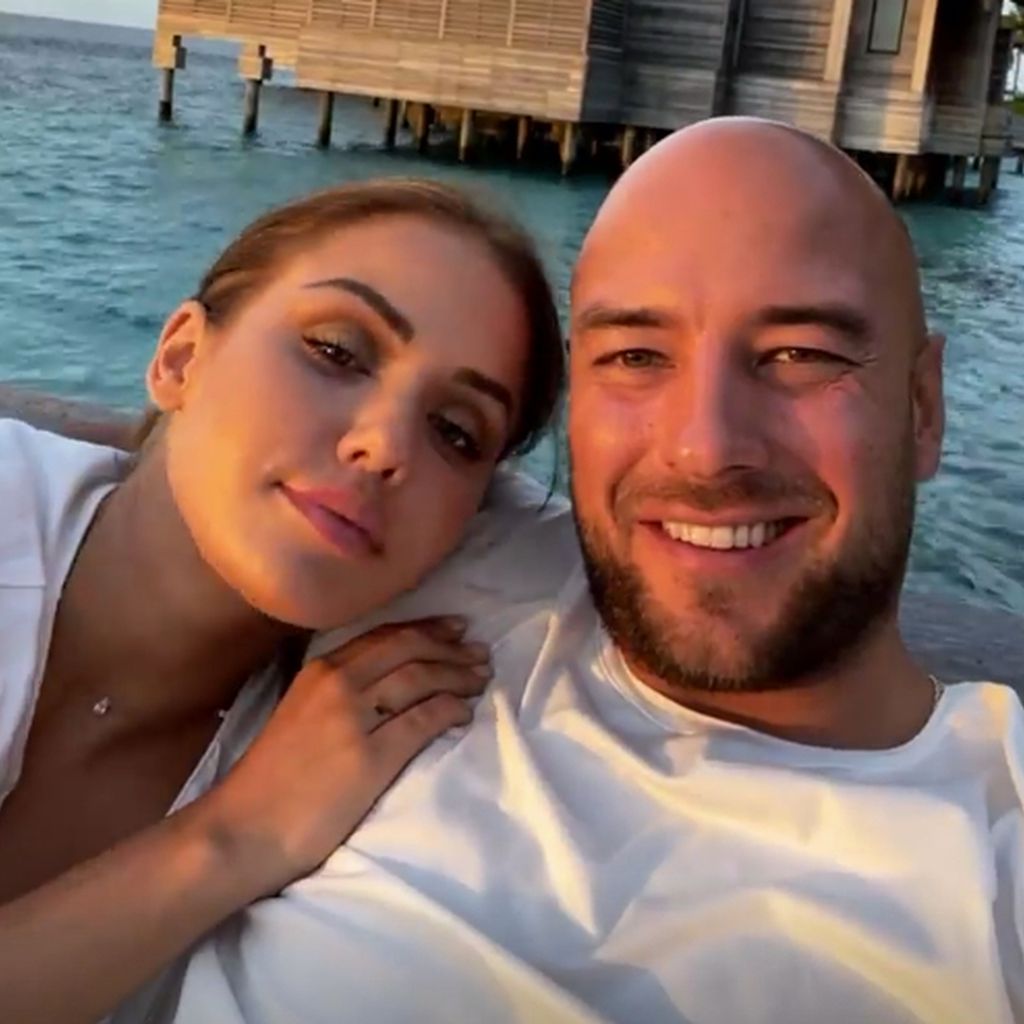 Kim Gloss und Alexander Beliaikin auf den Malediven