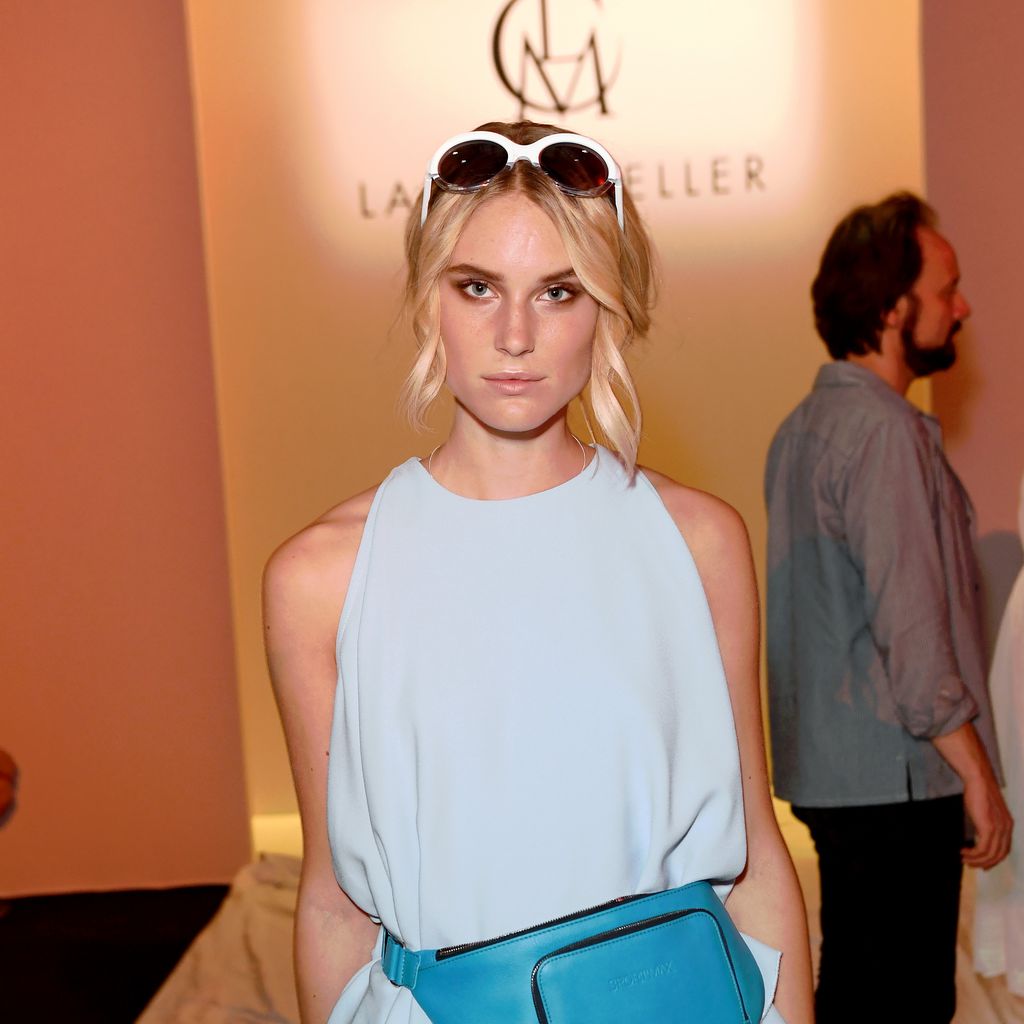 Kim Hnizdo bei der Berlin Fashion Week
