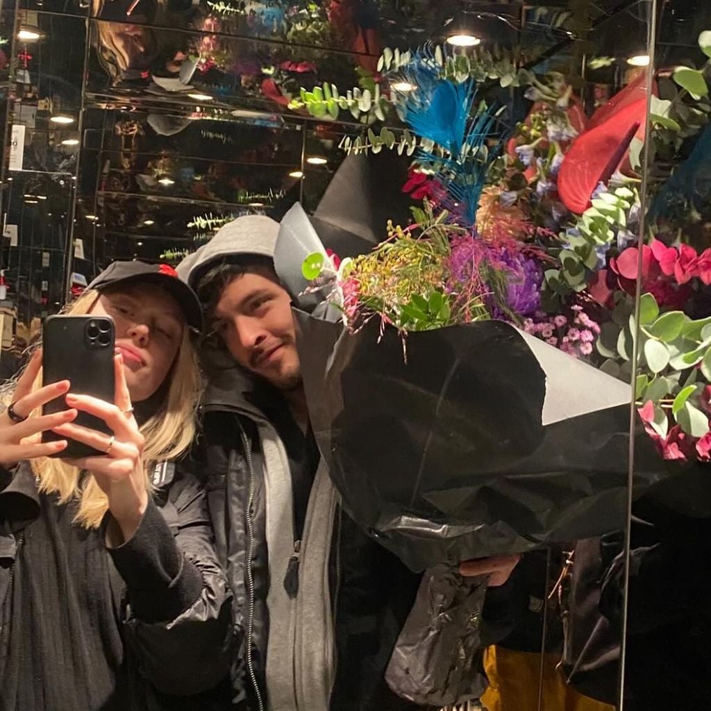 Kim Hnizdo und ihr Partner Lior