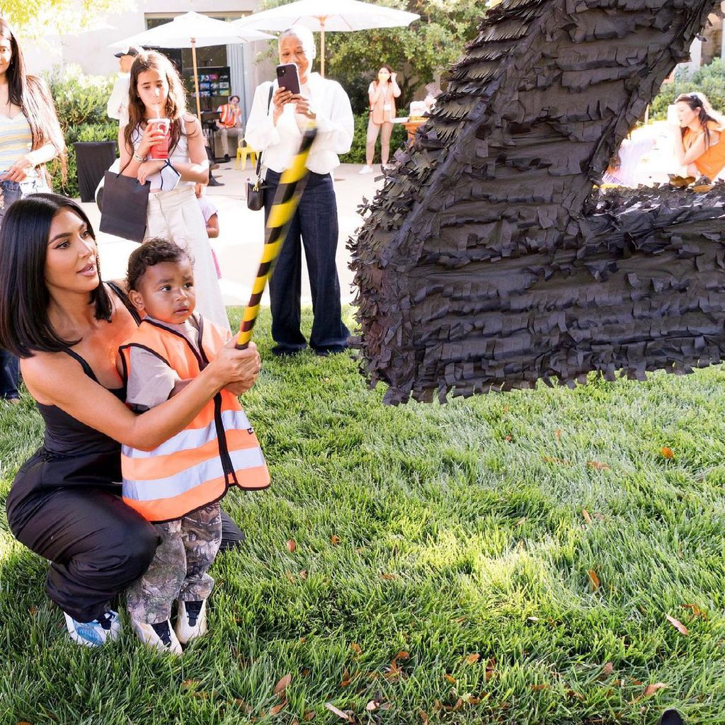 Kim Kardashian und Psalm im Mai 2021