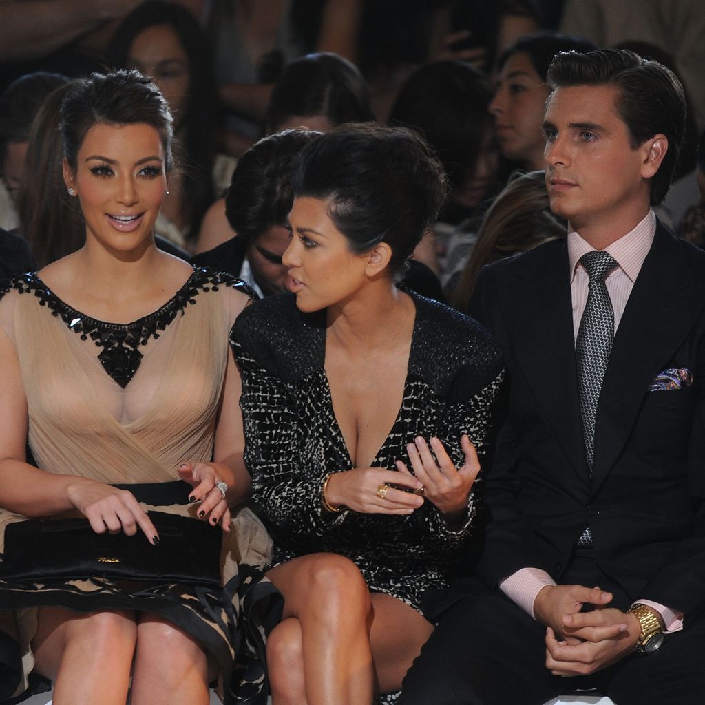 Kim Kardashian, Kourtney Kardashian und Scott Disick