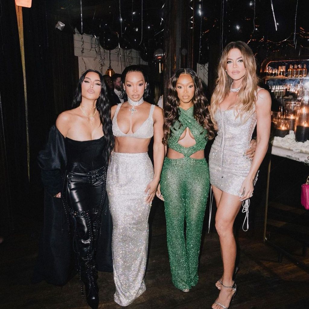 Kim Kardashian, Malika Haqq, Khadijah Haqq McCray und Khloé Kardashian