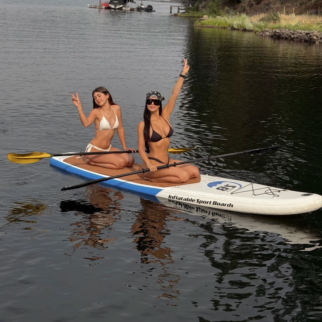 Kim Kardashian mit ihrer Nichte Penelope Disick, Juli 2026