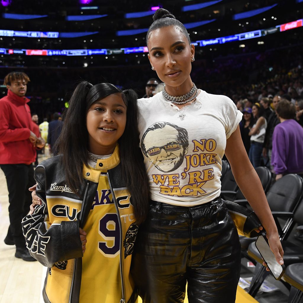 Kim Kardashian mit ihrer Tochter North West, Mai 2023