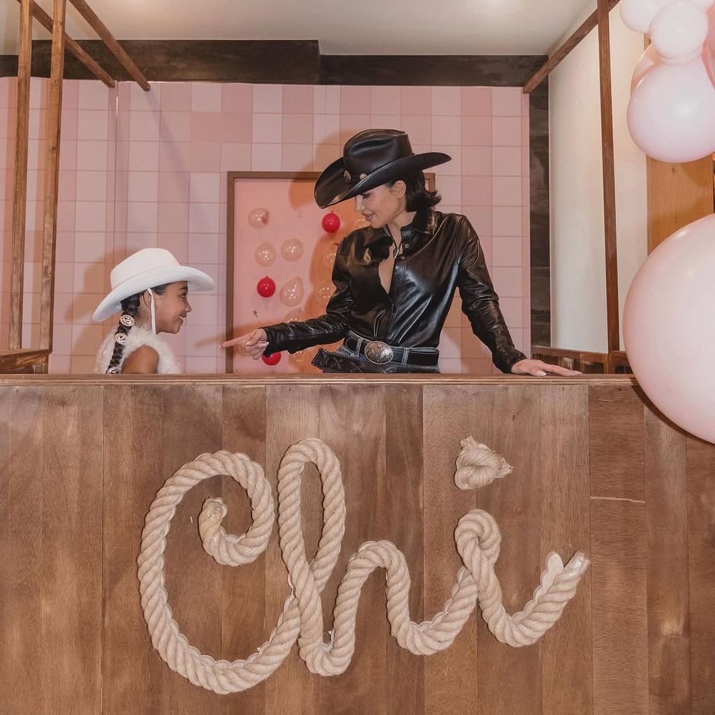 Kim Kardashian mit Tochter Chicago