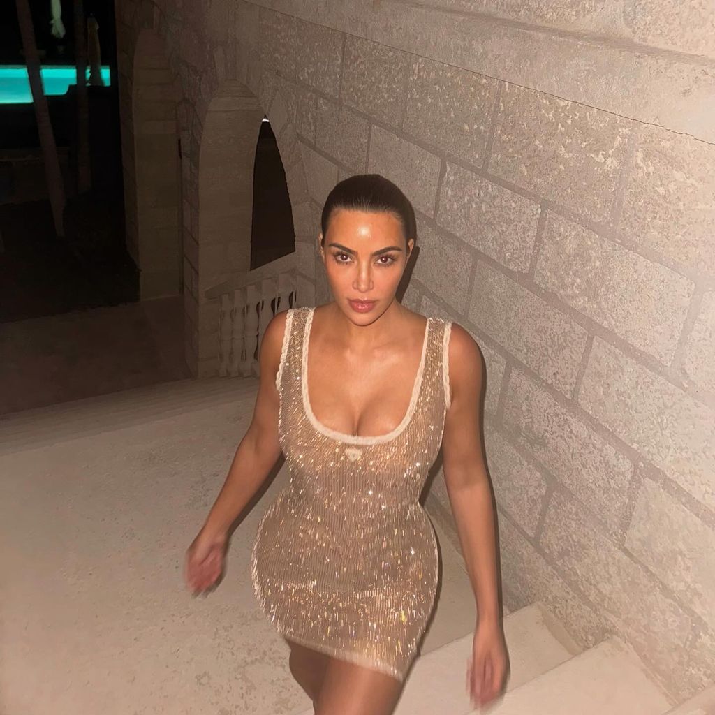Kim Kardashian im April 2024