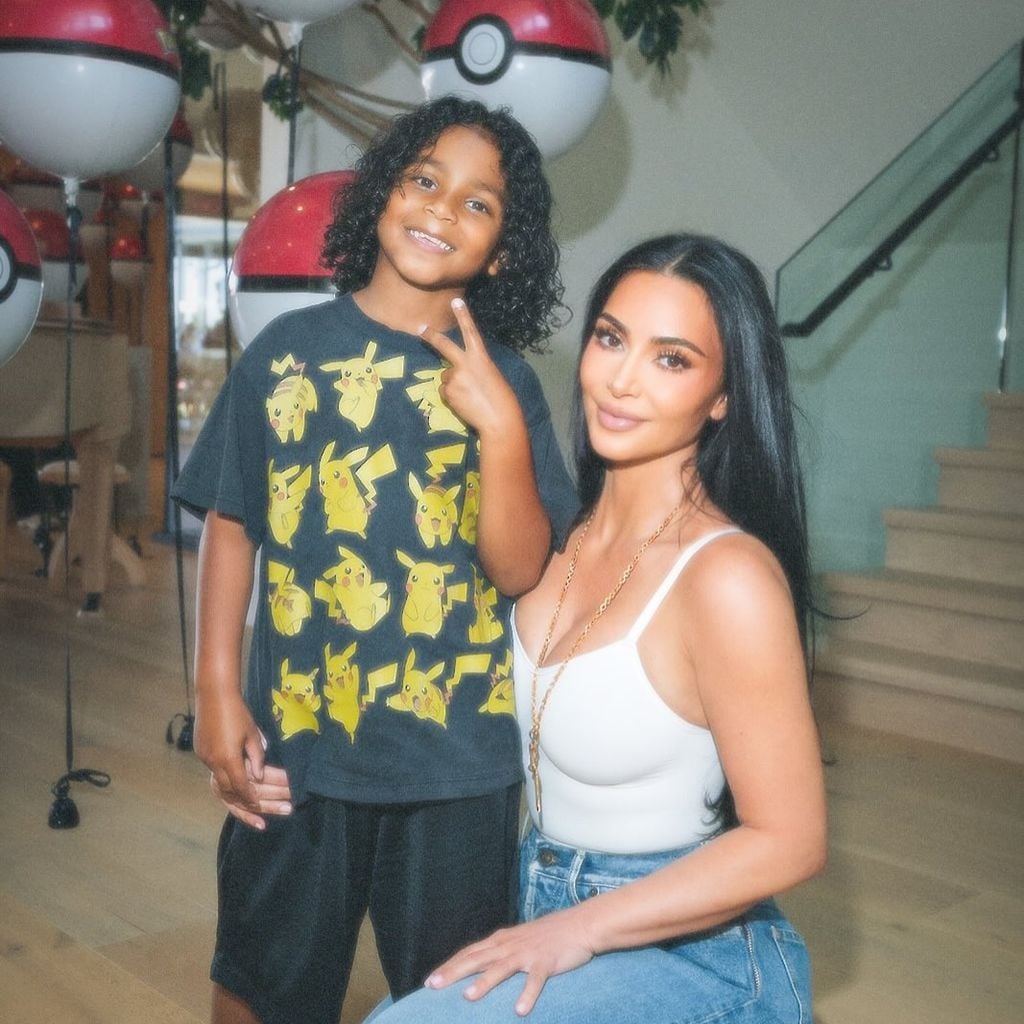 Kim Kardashian und ihr Sohn Psalm, Mai 2026
