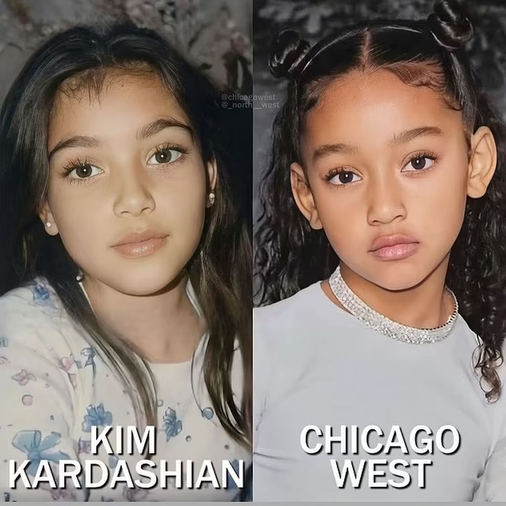 Kim Kardashian und Chicago West