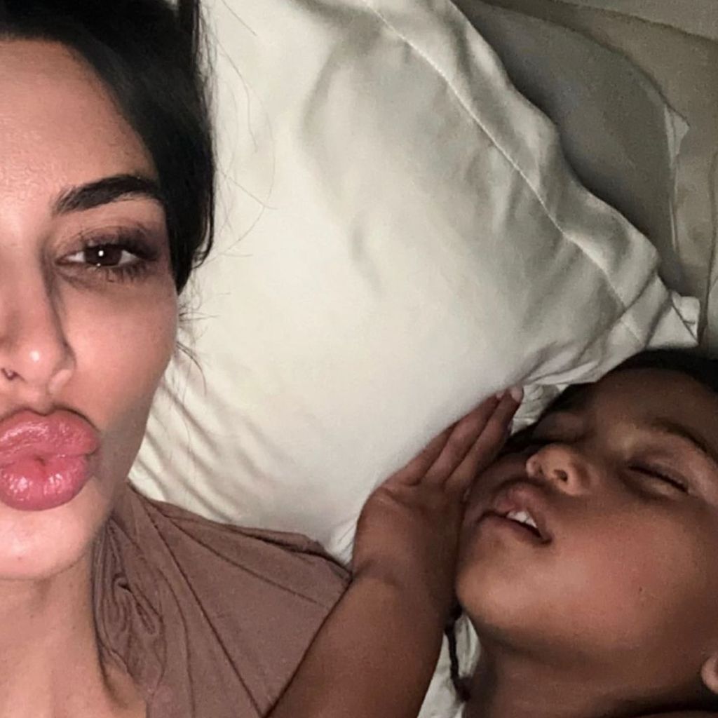 Kim Kardashian und Saint West